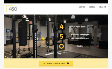 fitness-450.com screenshot