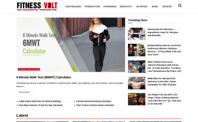 fitnessvolt.com screenshot