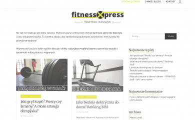fitnessxpress.pl screenshot