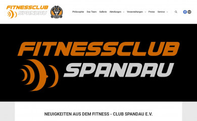 fitnessclub-spandau.de screenshot