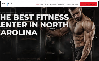 fitnessnc.com screenshot