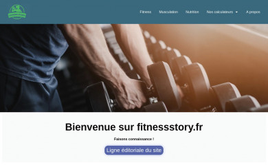 fitnessstory.fr screenshot