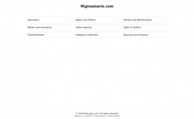 fitginamarie.com screenshot