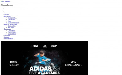 fiveacademie.com screenshot