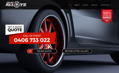 fixmyalloys.com.au screenshot