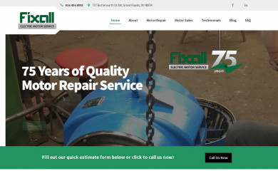 fixallelectric.com screenshot