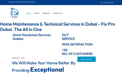 fixprodubai.com screenshot