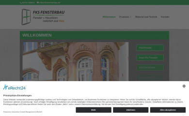 fksfensterbau.de screenshot
