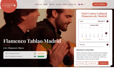 flamencocultural.com screenshot