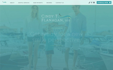 flanagansmiles.com screenshot
