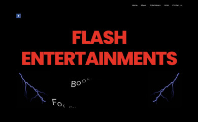 flashentertainments.co.uk screenshot