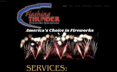 flashingthunder.com screenshot