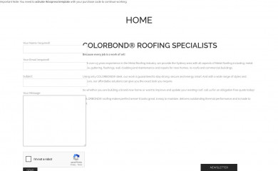 flashmetalroofing.com.au screenshot