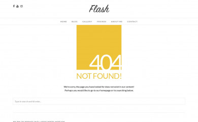 flashridgeback.com screenshot
