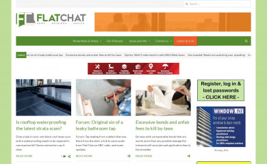 flatchat.com.au screenshot