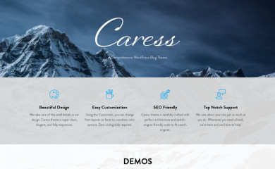 Caress screenshot