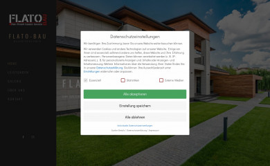 flato-bau.de screenshot