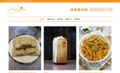 flavoredbyfatima.com screenshot