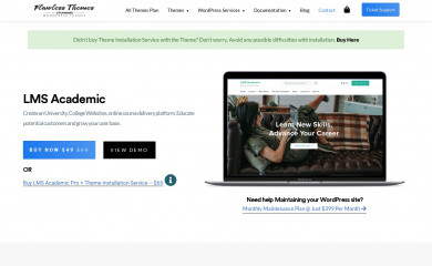 LMS Academic screenshot