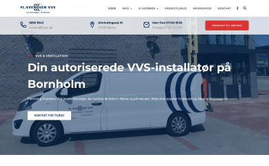 flemmingsvendsenvvs.dk screenshot