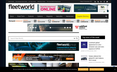 fleetworld.co.uk screenshot