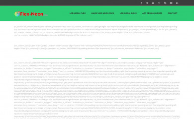 flex-neon.com screenshot