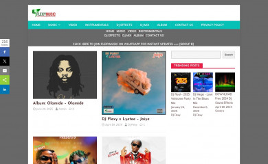 flexymusic.com screenshot