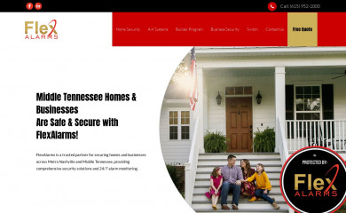 flexalarms.com screenshot