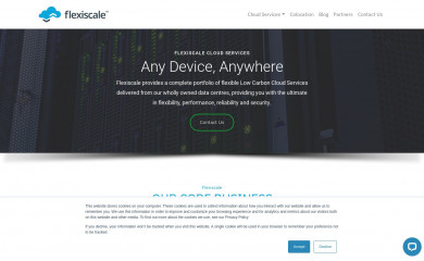 flexiscale.com screenshot