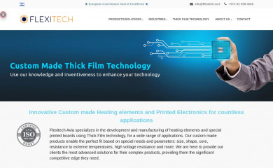 flexitech.co.il screenshot