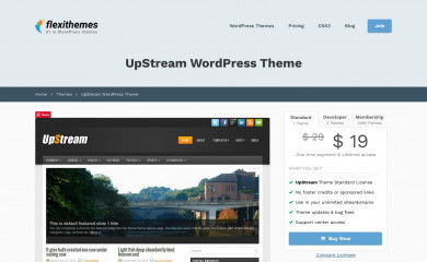 UpStream screenshot