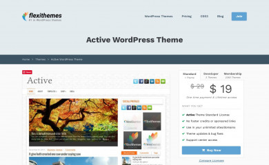 https://flexithemes.com/active-wordpress-theme/ screenshot