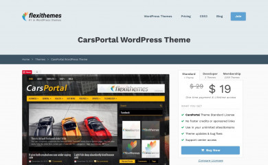 https://flexithemes.com/carsportal-wordpress-theme/ screenshot