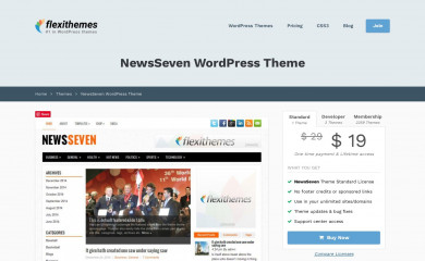 https://flexithemes.com/newsseven-wordpress-theme/ screenshot