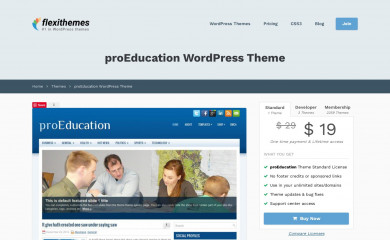 https://flexithemes.com/proeducation-wordpress-theme/ screenshot