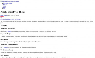 https://flexithemes.com/practis-wordpress-theme/ screenshot