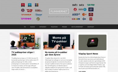 flimmertv.dk screenshot