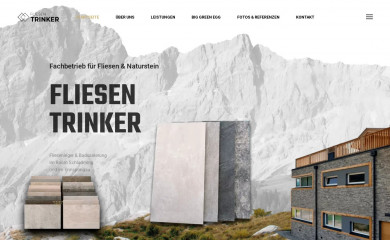 fliesen-trinker.at screenshot