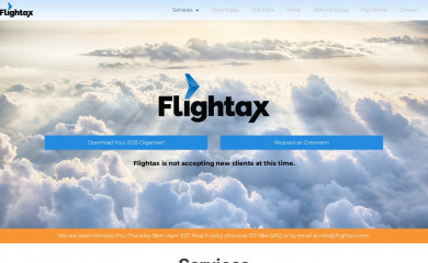 flightax.com screenshot