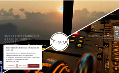flightx.ro screenshot