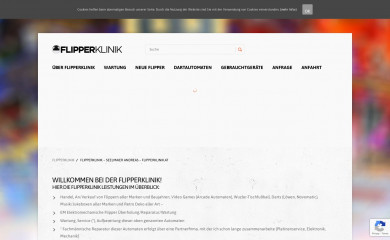 flipperklinik.at screenshot