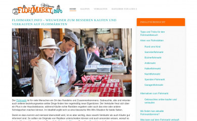 flohmarkt.info screenshot