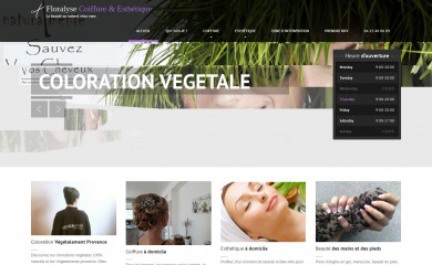 floralyse-coiffure-esthetique.com screenshot
