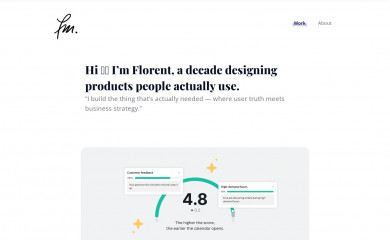 florent-martinez.com screenshot