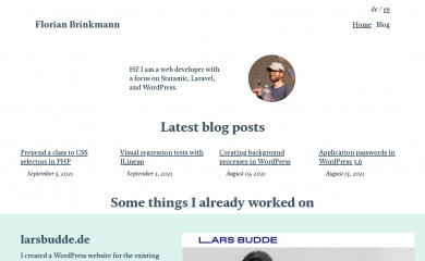 https://florianbrinkmann.com/en/wordpress-themes/hannover/ screenshot