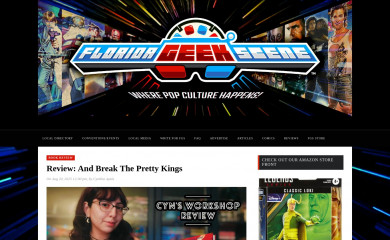 floridageekscene.com screenshot