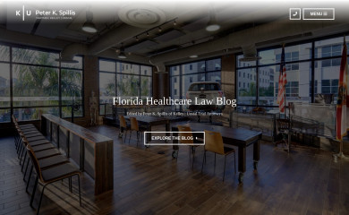 floridahealthcarelaw.com screenshot