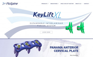 flospine.com screenshot
