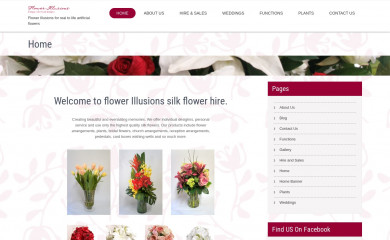 flowerillusions.com.au screenshot