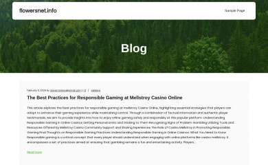 flowersnet.info screenshot